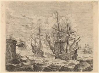 Heemskerck győzelme a spanyol flotta felett Gibraltárban, 1634.