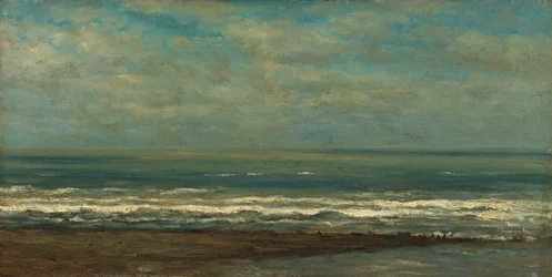 Tengeri táj Heijst mellett, 1868 körül (olaj, vászon)