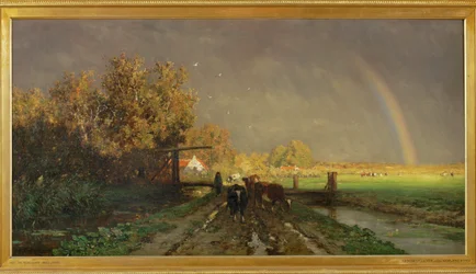 A szivárvány, 1874-75 körül (festmény, vászon)