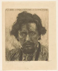 Willem Kloos portréja