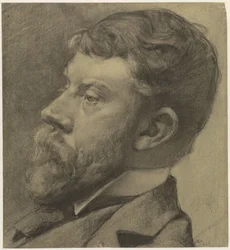 George Hendrik Breitner portréja