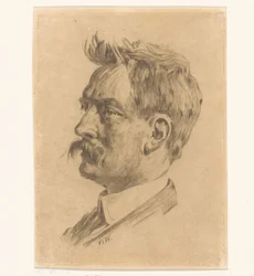 Jan Hofker portréja
