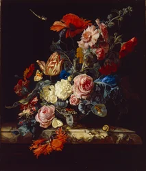 Egy váza virágokkal, 1663