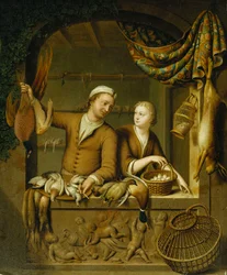A baromfiárusok, 1727