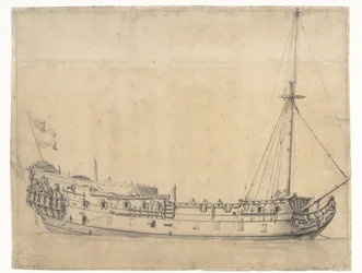 A Loyal George, akit a négynapos csata után, 1666 júniusában neveltek fel