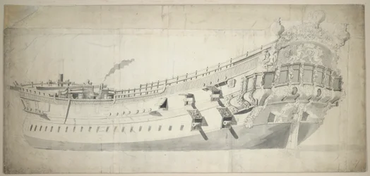 A "Charles Galley" portréja, 1676 körül (grafit, szürke mosás)