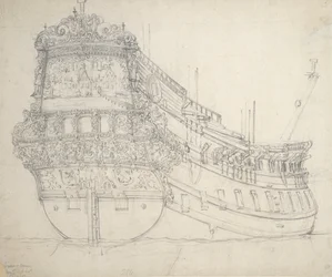 A "Hilversum" portréja, 1655 körül (grafit)
