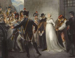 Marie-Antoinette október 16-án elhagyja a Conciergerie-t