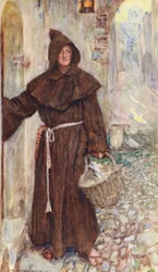 Shakespeare Rómeó és Júlia: felvonás, III. jelenet (színes litográfia)