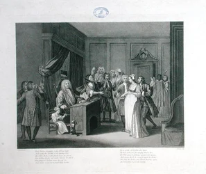 Az igazság győzedelmeskedik, Thomas Cook (1744-1818) metszete (metszet)