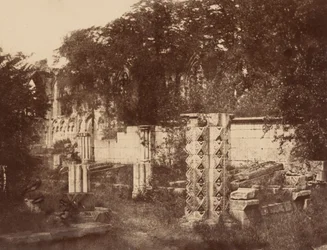 A Szent Mária apátság káptalanja,1853 (fotó)