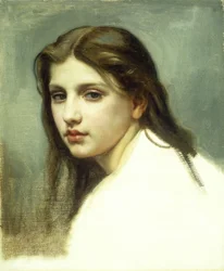 Tanulmány "Baigneuses" számára, 1864 körül