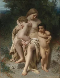 Káin és Ábel első veszekedése, 1861