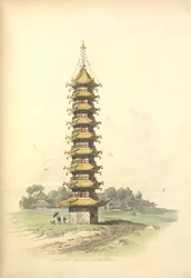 A pagoda
