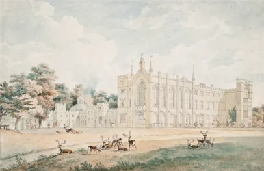 Kilátás délnyugatról, Cassiobury, Hertfordshire