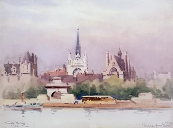 Templom a folyóból, 1904.
