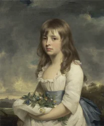 Egy lány portréja, 1790 körül (olaj, vászon)