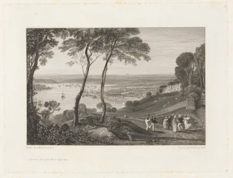 Plymouth dokk, a Mount Edgecumbe-ból