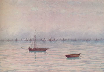 Egy halászflotta, 1910