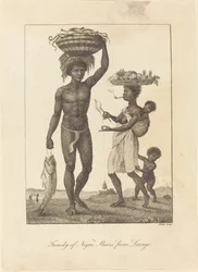 Loangói rabszolgák családja, 1793.