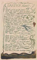 Songs of Inocence and of Experience, 35. tábla, A Föld válasza (Bentley 31.)