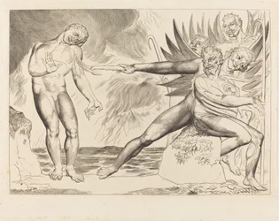 A korrupt tisztviselők köre, a Ciampolot gyötrő ördögök, 1827.