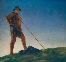 A Pásztor hallja a fegyvereket hajnalban, c1910, c1932