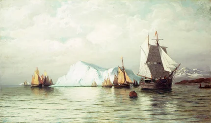 Artic Caravan (olaj, vászon)