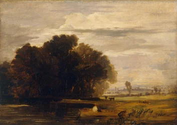 Dedham Ferry (olaj, vászon)