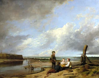 „Shrimp boys at Cromer”, 1815