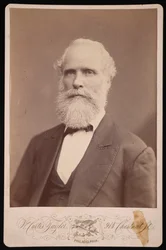 Garland Carr Broadhead portréja 1827-1912, 1884 előtt.