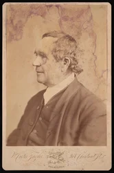 J. D. Lang portréja, 1877 előtt.