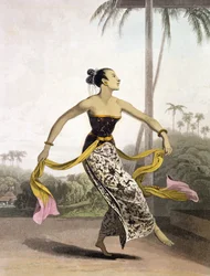 Ronggeng, avagy táncoló lány, Thomas Stamford Raffles (1781-1826) 