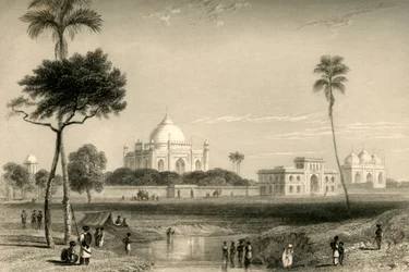 Sufter Jung mauzóleuma, Delhi, 1835.