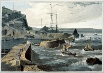 „Mevagissey, Cornwall”, 1825