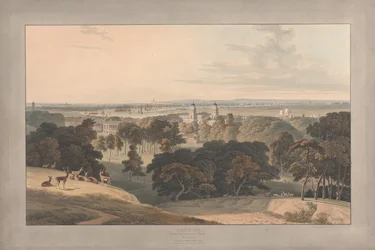 I. tábla: London a Greenwich Parkból