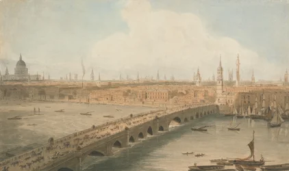 Kilátás a London Bridge-re és a Szent Pál-székesegyházra