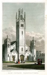 New Church, Haggerston, Hackney, London, 1827.