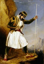 An Evzone (olaj, papír)