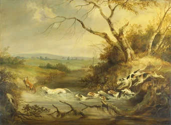 Close to the Kill by the Brook (olaj, vászon)