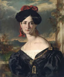 Louisa Vaughan (született Rolls) (olaj, vászon)