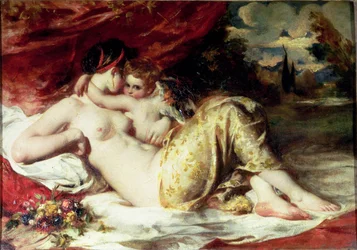 Vénusz és Ámor, 1830 körül (olaj, vászon)