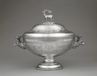 Leves Tureen, c. 1860 (ezüst)
