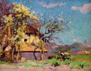 Tavasz (olaj, vászon)