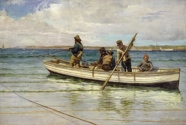 A fogás behúzása, 1884