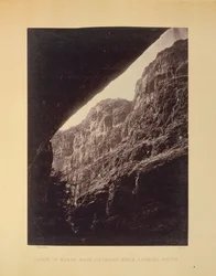 Cañon, Kanab Wash, Colorado River, Dél felé néz