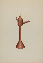 Bálnaolaj lámpa, c. 1938.