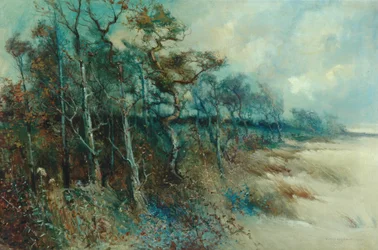 Fák homokos tájon, Heysham, 1915