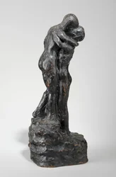 Maquette for The Kiss, 1916 körül (festett vakolat) (lásd még: 440229)