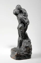 Maquette for The Kiss, 1916 körül (festett vakolat) (lásd még: 440230)